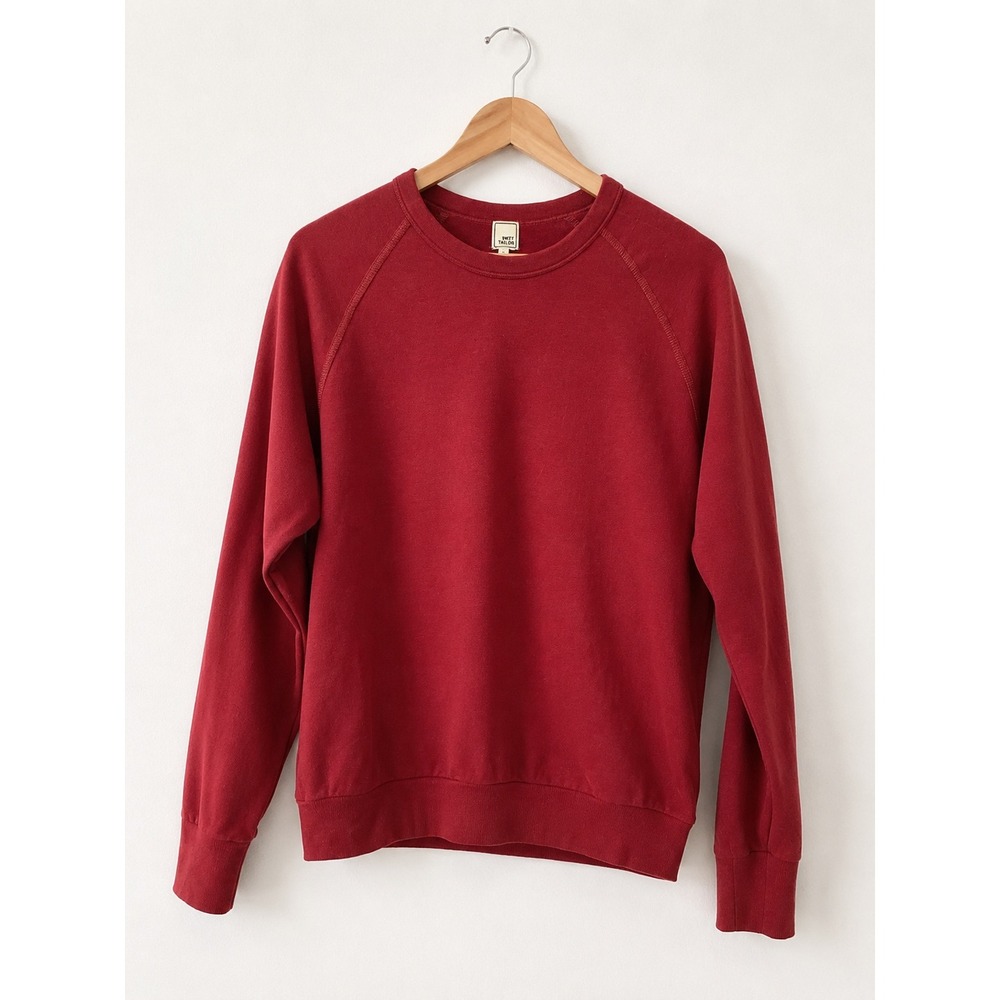 Swet Tailor Mens High & Mighty SWET-Shirt M Raglan Crewneck Oxblood Claret Red